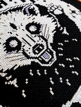 Trash In Chaos Out Cross Stitch Hoop Kit Seven Inches