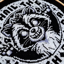 All Hail the Trash Panda Digital Cross Stitch Pattern / PDF