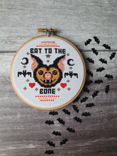 Bat to the Bone Cross Stitch Pattern