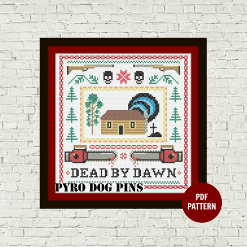 Dead Till Dawn Digital Cross Stitch Pattern