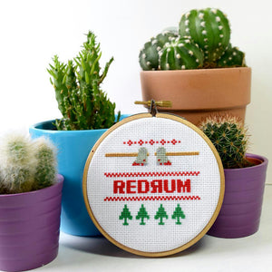 Redrum Cross Stitch Kit